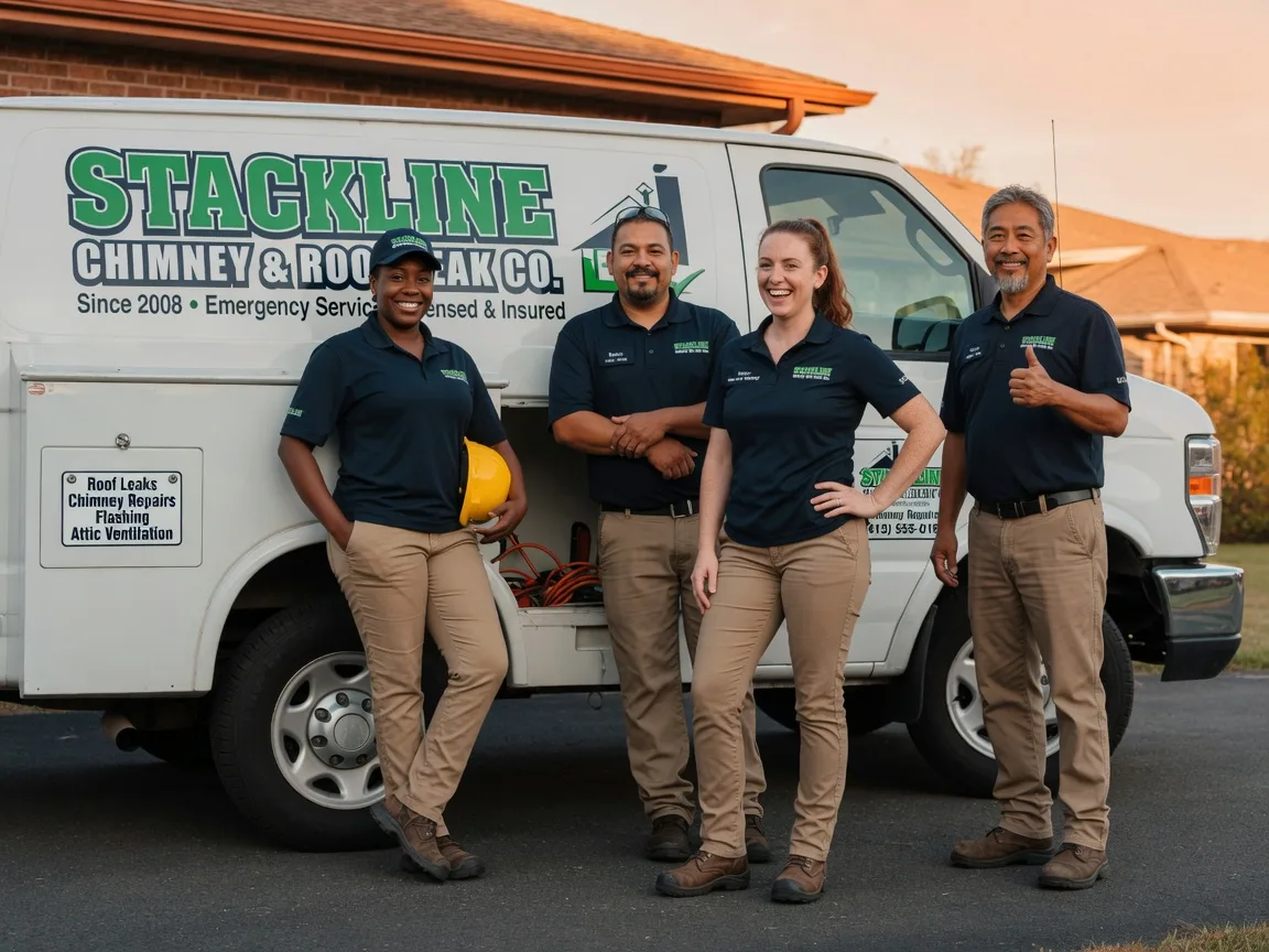 Chimney flashing repair company in Pierre, SD